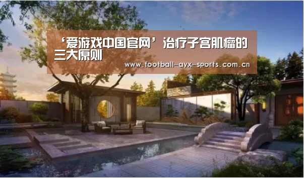 ‘爱游戏中国官网’治疗子宫肌瘤的三大原则(图2) 爱游戏中国官网